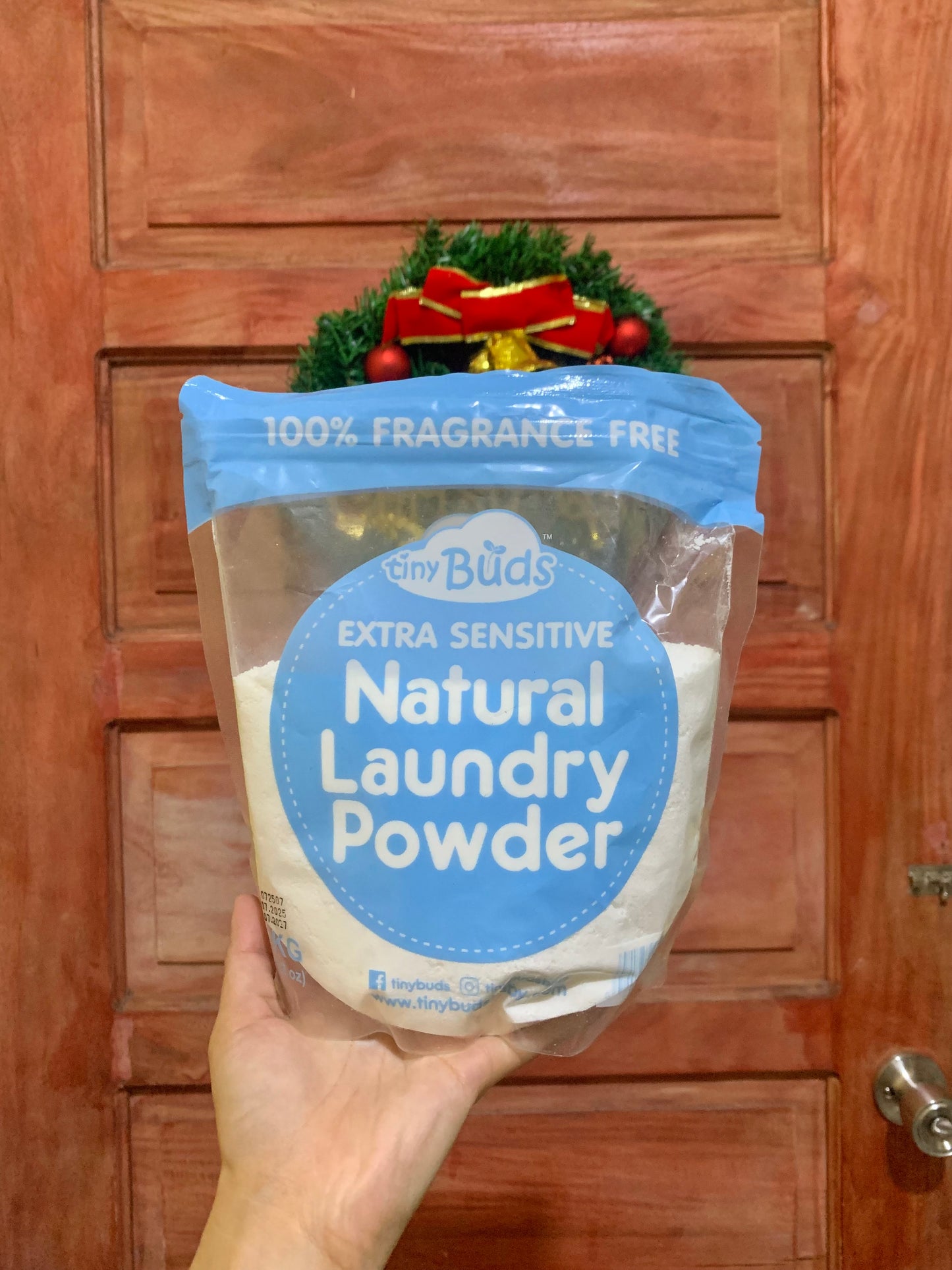 Tiny Buds Extra Sensitive Natural Laundry Powder Fragrance-Free 1kg