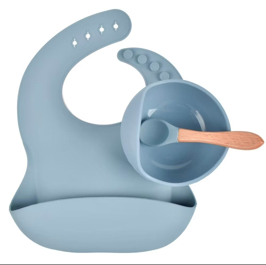 Silicone Baby Feeding Set (3 pcs)