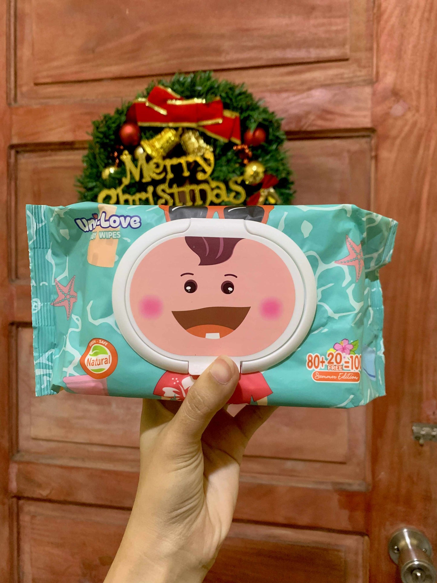 Uni-Love Summer Scent Baby Wipes 100's