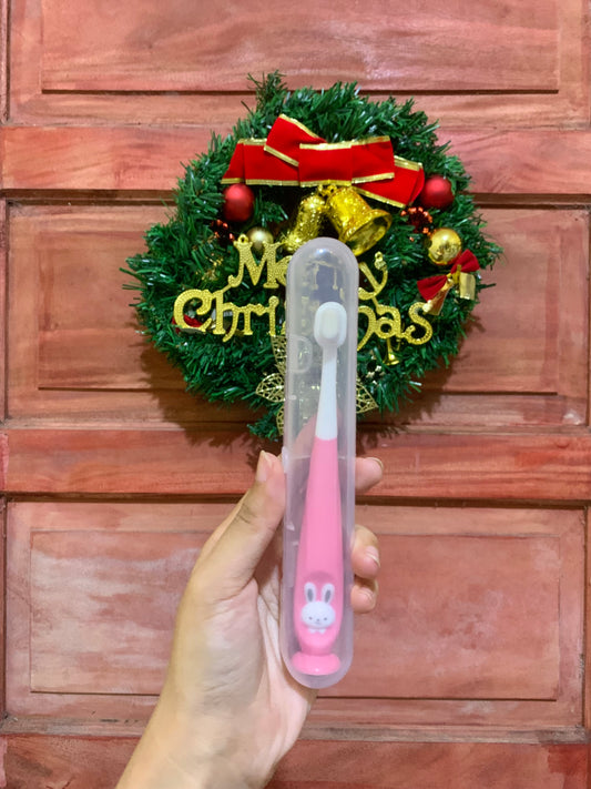 Soft Silicone Bristle Baby Toothbrush