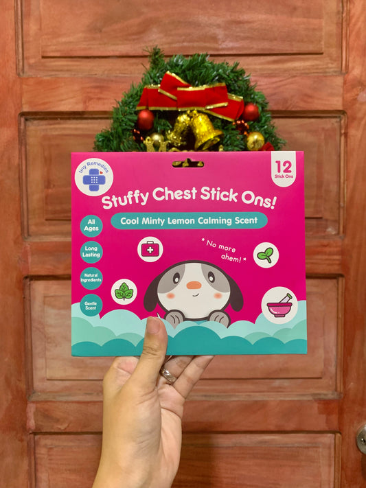 Tiny Buds Stuffy Chest Stick-ons