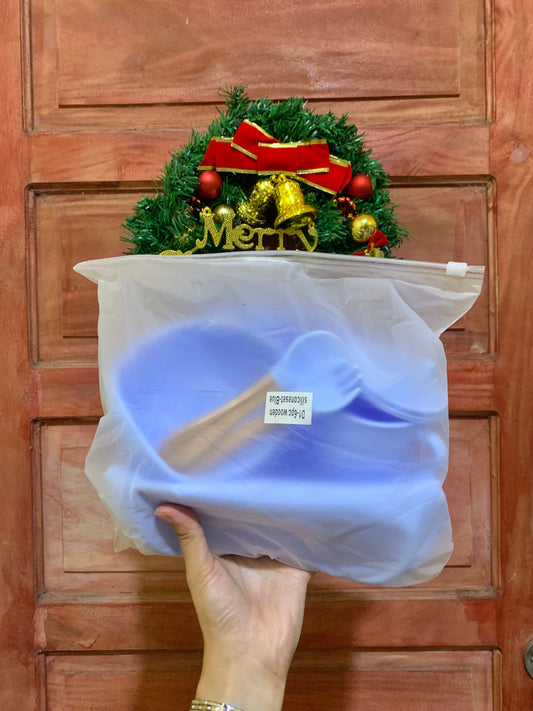 Silicone Baby Feeding Set (6 pcs)