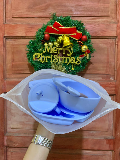 Silicone Baby Feeding Set (6 pcs)