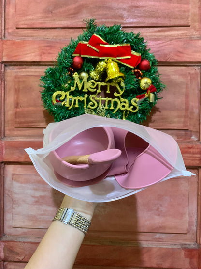 Silicone Baby Feeding Set (3 pcs)