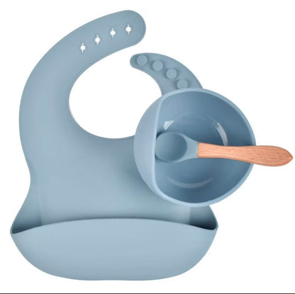 Silicone Baby Feeding Set (3 pcs)
