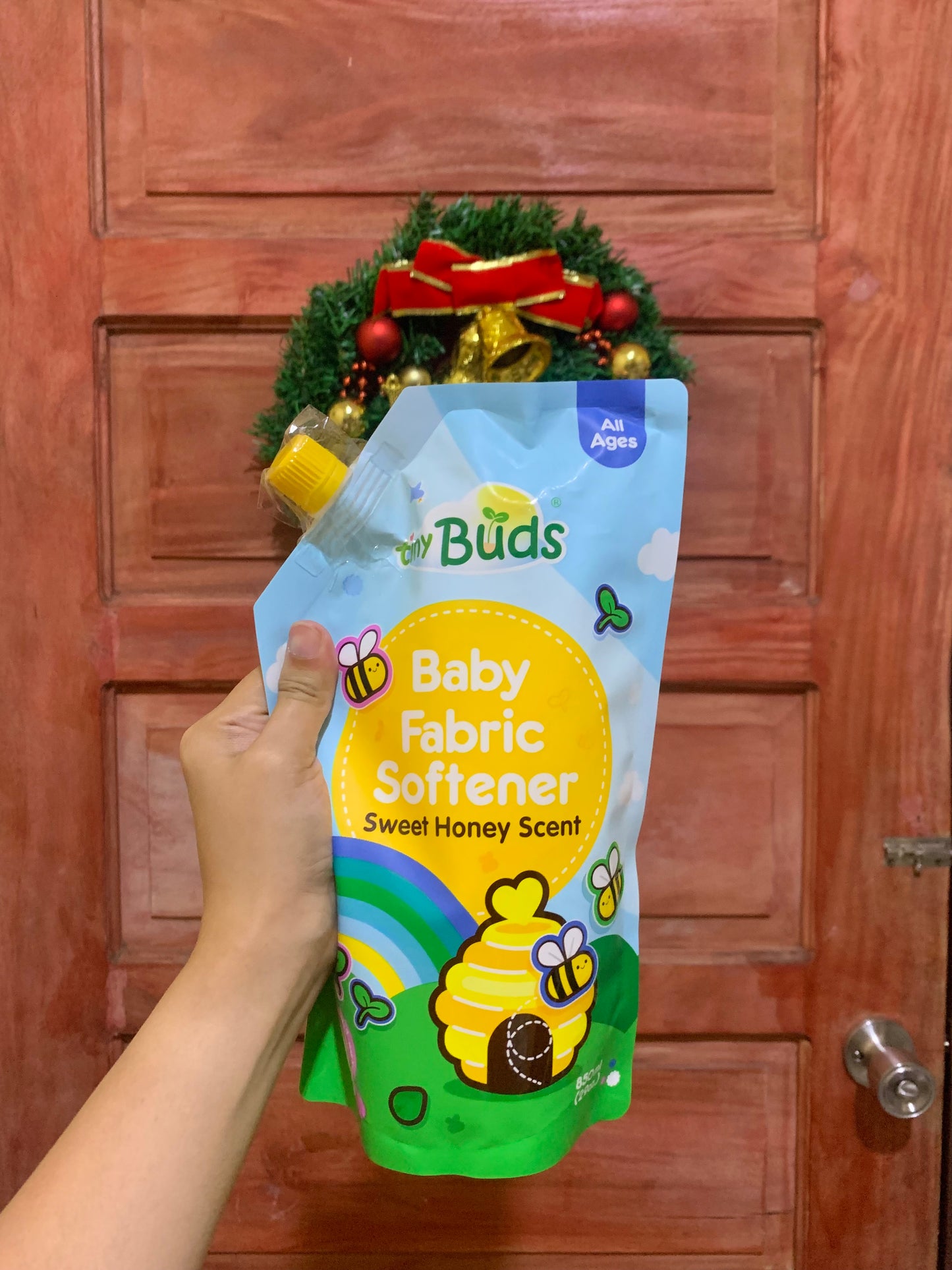 Tiny Buds Baby Fabric Softener Sweet Honey Scent 850ml