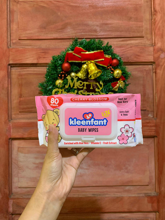 Kleenfant Cherry Blossom Wipes 80s