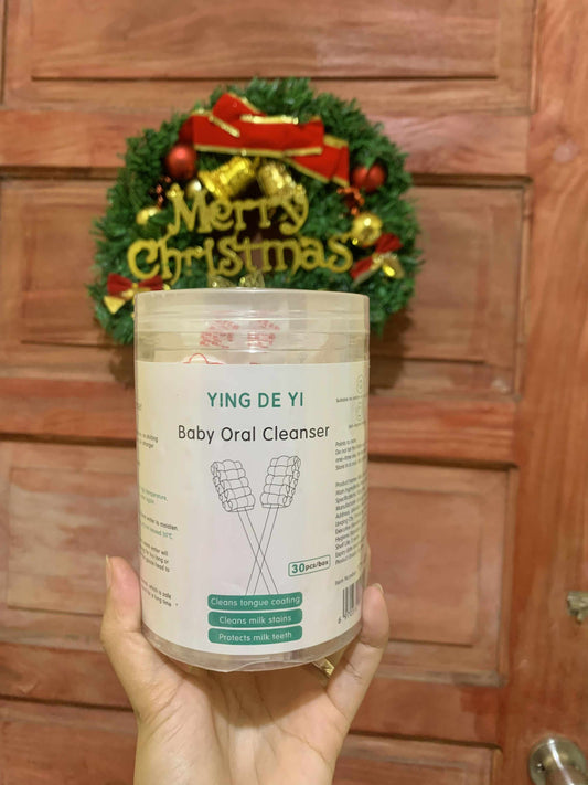 Halo Baby Cotton Swabs Tongue Cleaner 30pcs