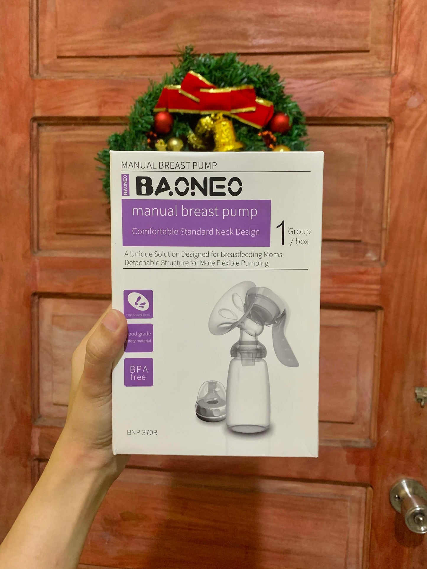 BAONEO 2in1 Manual Breast Pump