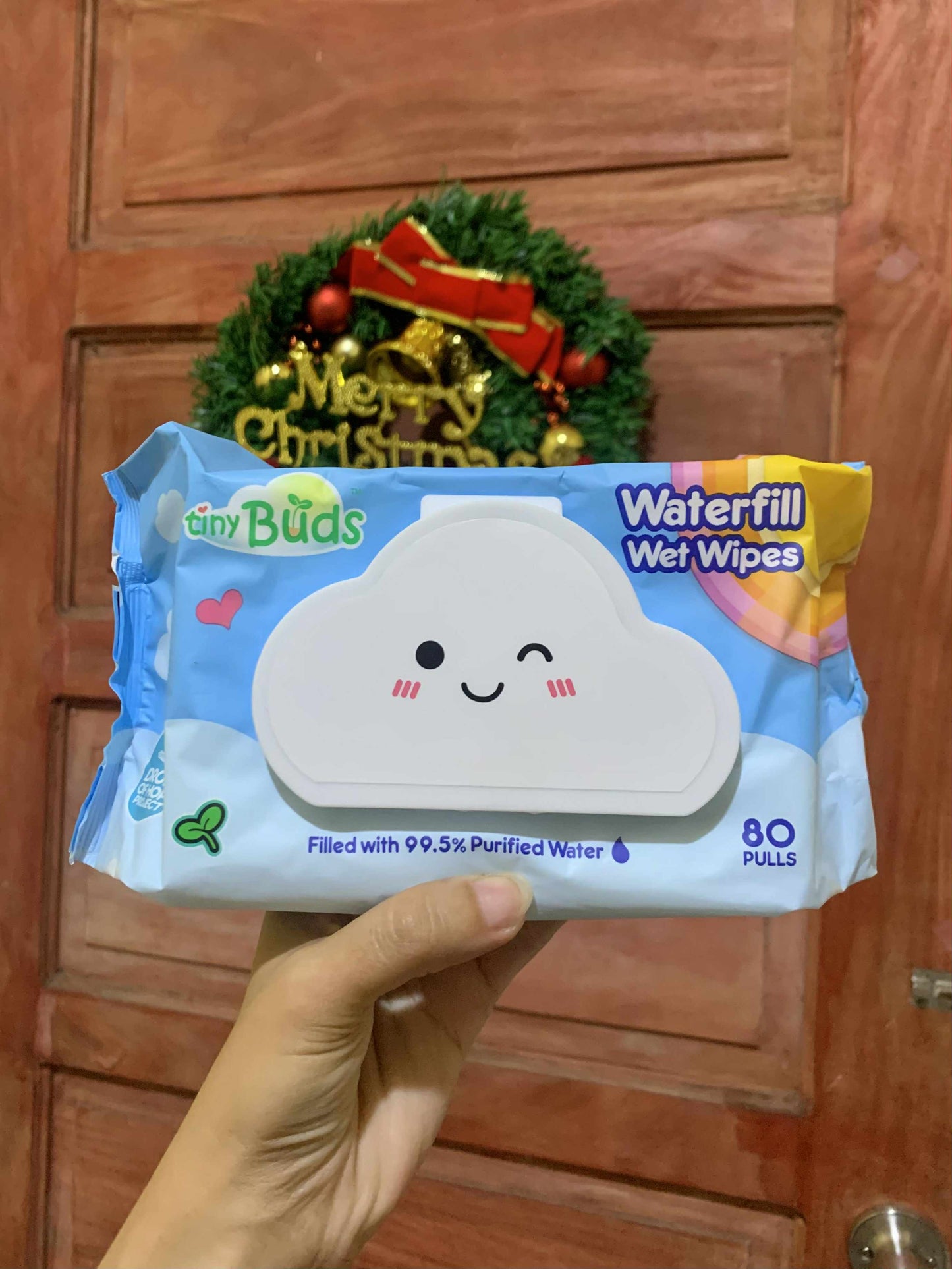 Tiny Buds Waterfill Wet Wipes 80's