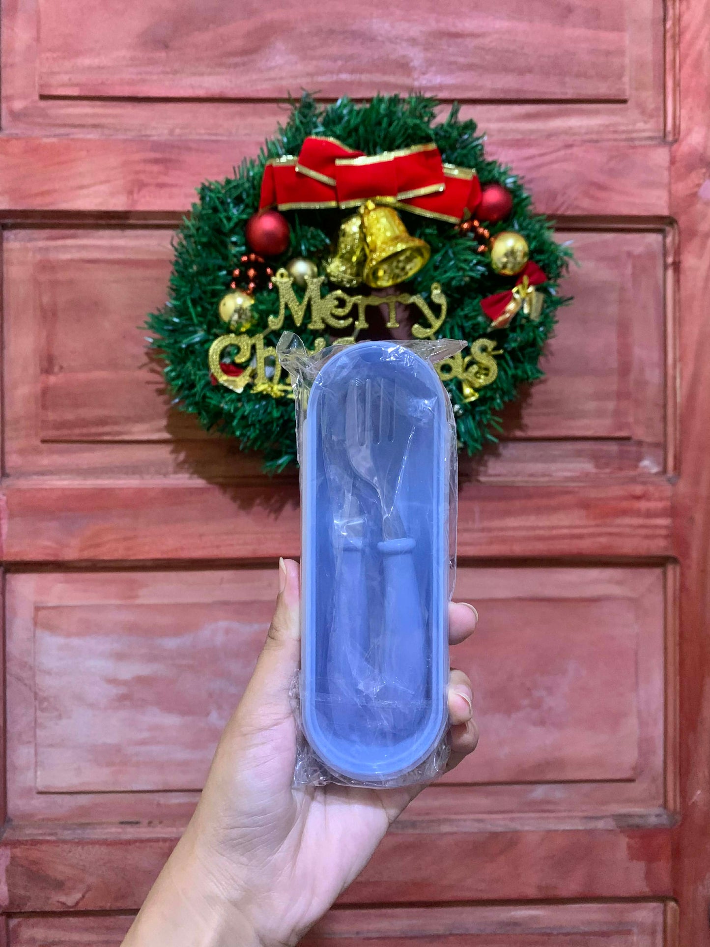 Kids Spoon and Fork Set with Case