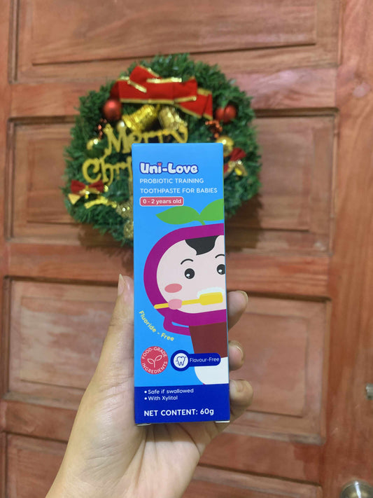 Uni-Love Baby Probiotic Training Toothpaste 60g (Non-Flavour)