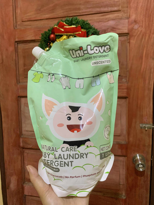 Uni-Love Laundry Detergent Unscented Pouch 1L